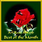 Art Rose Award Best of the Month Award