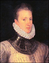 Sir Philip Sidney. Detail of the Penshurst Portrait, 1576